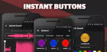 Botones con Efectos y Sonidos