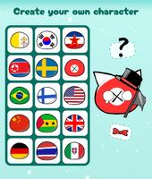 CountryHuman: Ball Emoji Maker penulis hantaran