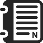 Criar anotações-Bloco de notas ícone