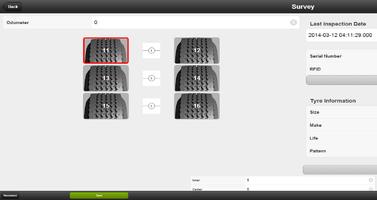 iTyre Mobi Tyre survey system ポスター