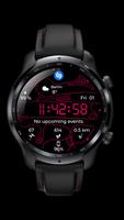 پوستر Digital Watch Face CUE098