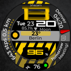 Digital Watch Face CUE123 أيقونة
