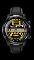 Digital Watch Face CUE123 الملصق