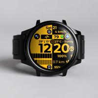 Digital Watch Face CUE122-poster