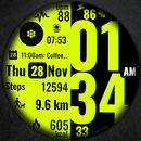 APK Digital Watch Face CRC066