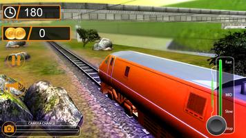 Orange Train Sims Affiche