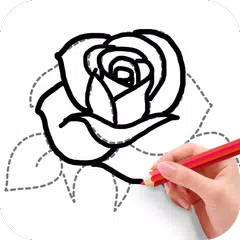 Скачать How To Draw Flowers APK