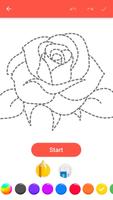 How To Draw Flowers Plakat