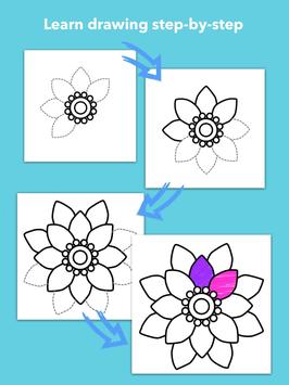How To Draw Flowers screenshot 10
