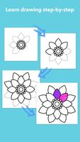 How To Draw Flowers स्क्रीनशॉट 2