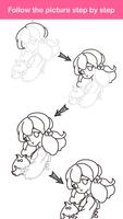 How To Draw Princess capture d'écran 3