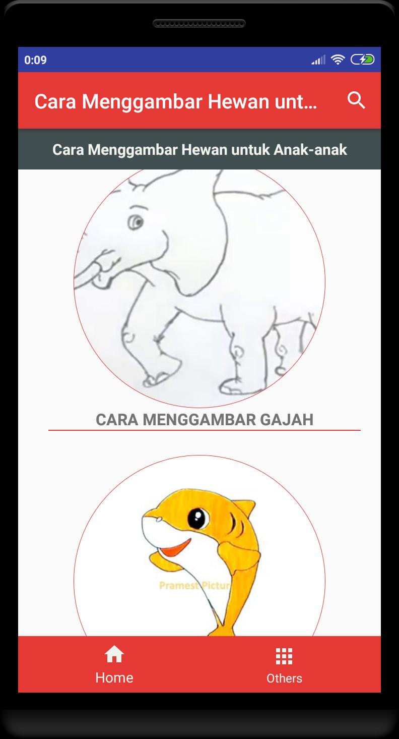Cara Menggambar Gajah Yang Mudah  Dan  Bagus  Mengggambar 