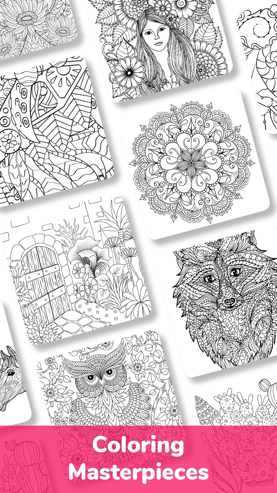 Color By Number New Coloring Book Free For Android Apk Download
