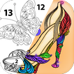 Color by number free - color by number games