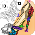 Color by number free - color by number games icon