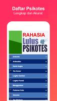 Rahasia Lulus PSIKOTES 2020/2021 Plakat