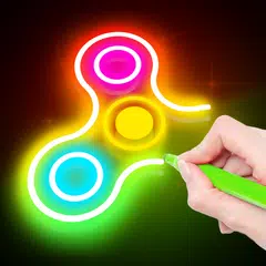 Draw Finger Spinner アプリダウンロード