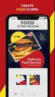 Food Flyer Design Maker Cartaz
