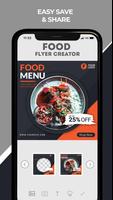 Food Flyer Design Maker capture d'écran 3