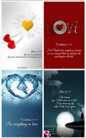 Love Bible Quotes & Verses Wal poster