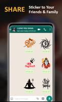 WAStickerApps - Shiva Stickers ảnh chụp màn hình 2