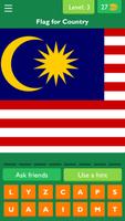 Test My Brain - Guess the Country Flag plakat