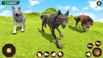 les jeux de loup 3d sim animal capture d'écran 1