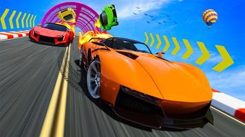 GT Car Parkour Game Sky Racing ảnh chụp màn hình 3