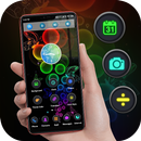 Color Fluorescent Black Theme Launcher APK