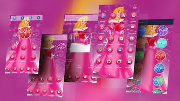 Princess Theme Launcher capture d'écran 3