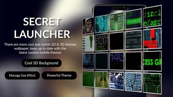 Secret Hacker Theme Launcher capture d'écran 2