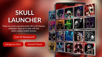 Skull Theme Launcher capture d'écran 2