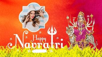 Navratri Photo Frame poster