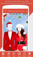 Christmas Couple Photo Suit Affiche