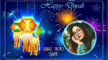 Diwali Photo Frame Affiche