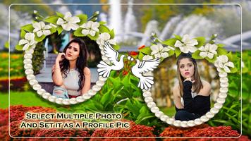 Garden Dual Photo Frame постер