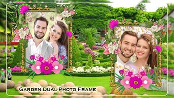 Garden Dual Photo Frame スクリーンショット 1