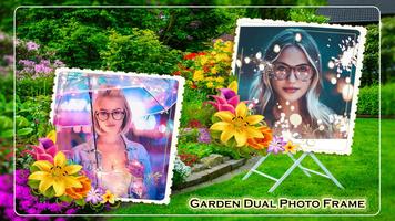 Garden Dual Photo Frame captura de pantalla 3