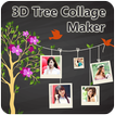 3D Tree Photo Collage Maker
