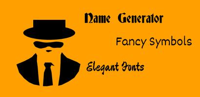 Name generator poster