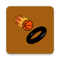 Dunk ball on the hoop