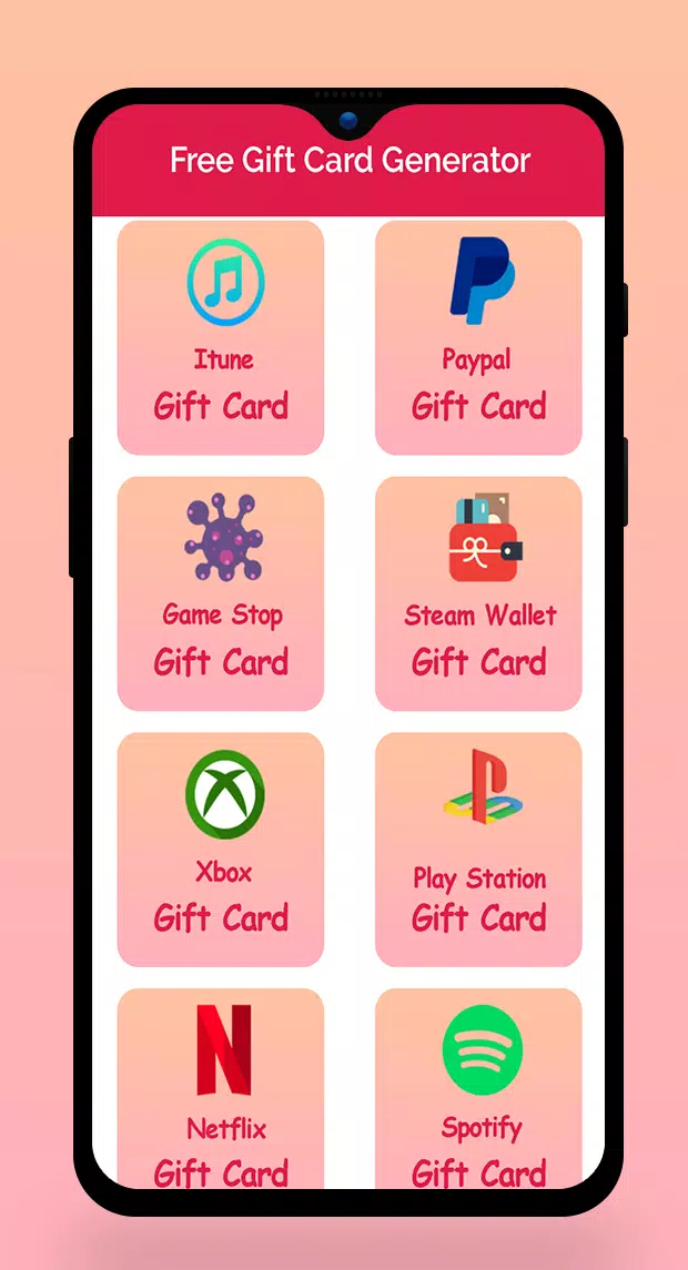 Free Gift Card Generator APK for Android Download