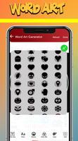 Words Cloud Arts & Text Arts Generator captura de pantalla 2