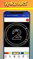 Words Cloud Arts & Text Arts Generator captura de pantalla 3