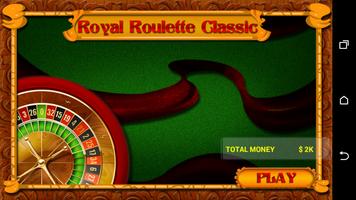 royal roulette classique Affiche