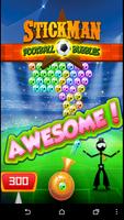 Le football Stickman bulles capture d'écran 3