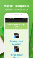 Rumus Matematika SMP/MTs Kelas 7,8,9 Smart Materi imagem de tela 3