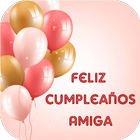 Feliz Cumpleaños Amiga アイコン