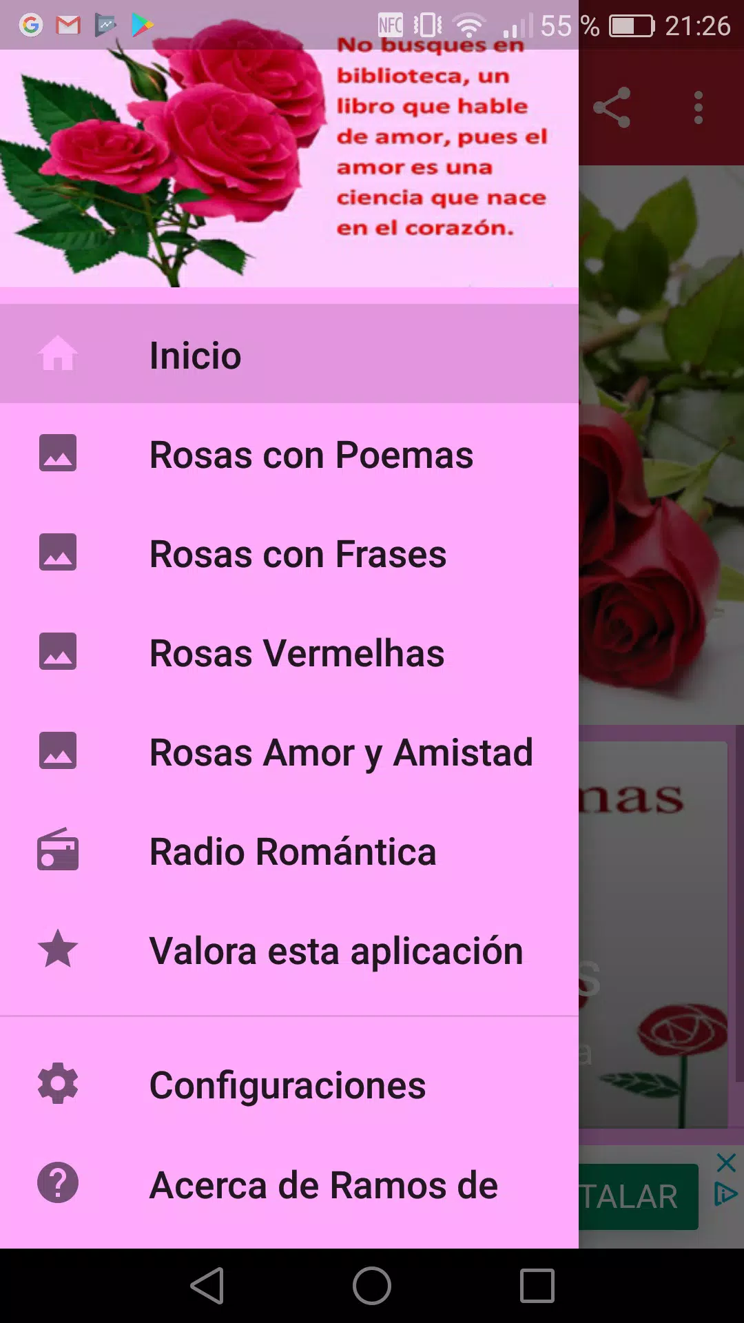 Ramos de Rosas con Poemas APK für Android herunterladen