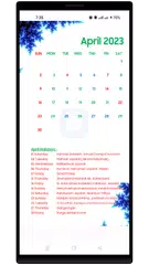 Descargar XAPK de Calendar 2023 & Holidays